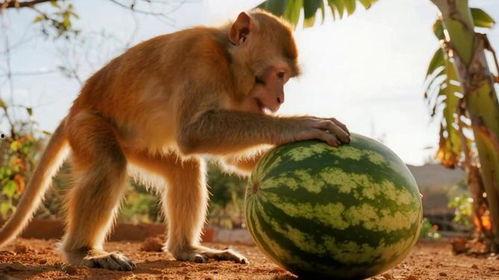 猴子吃瓜态势语,解读猴子吃瓜的趣味态势语