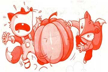 吃瓜的狐狸故事,吃瓜狐狸的奇幻冒险之旅