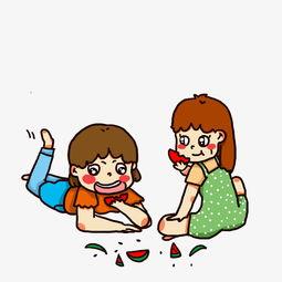 漫画吃瓜侍女图片大全,漫画中的趣味与智慧